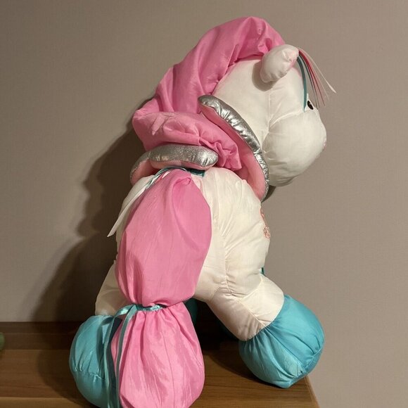 Enchanted Puffalump Pegasus Starfire Fisher Price Vintage 1987 Plush HTF Rare - Picture 5 of 16